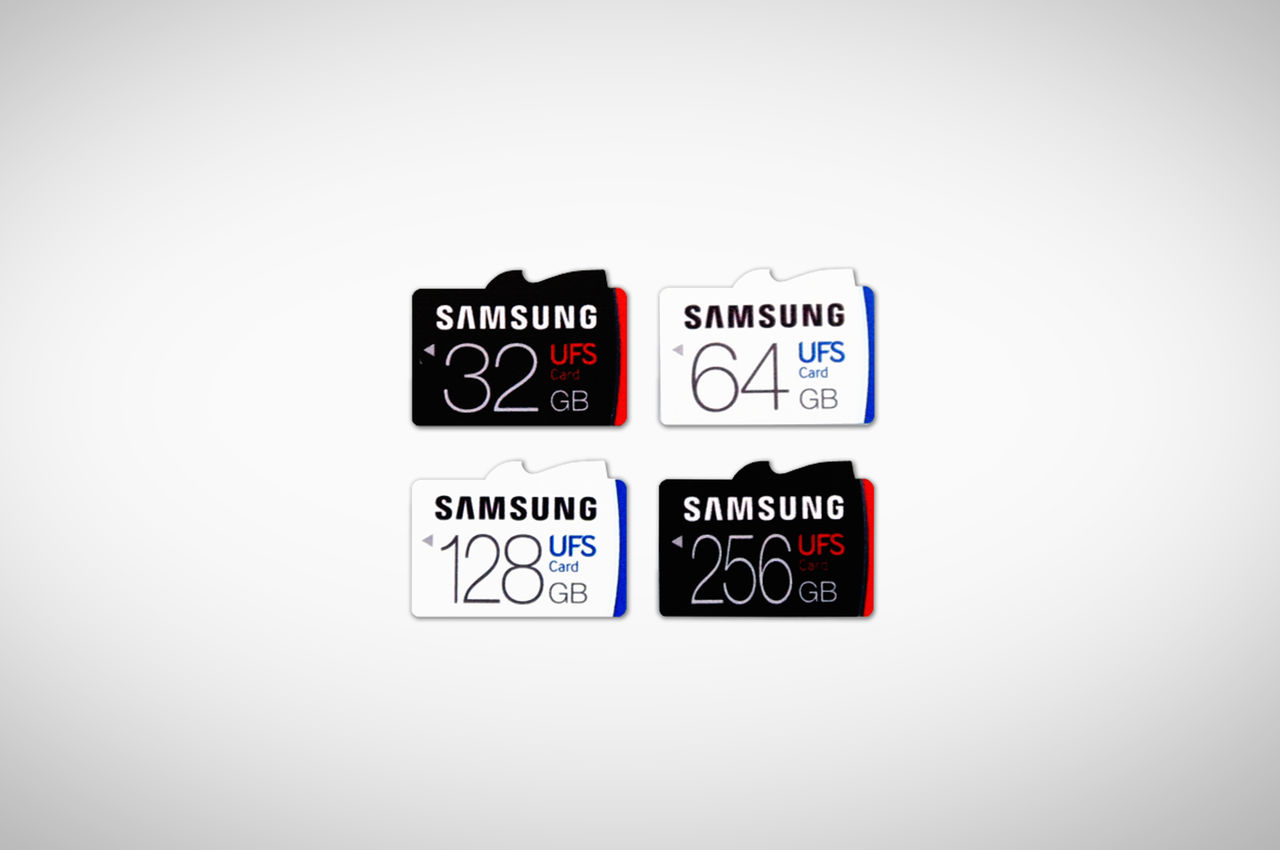 Samsung visar upp UFS-minneskort