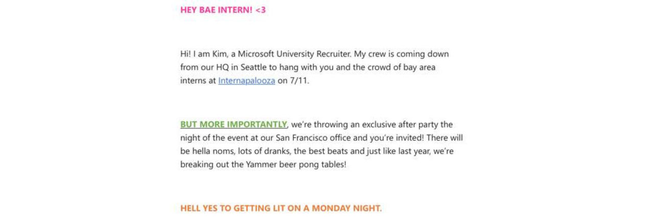 Microsoft försöker vara nere med kidsen