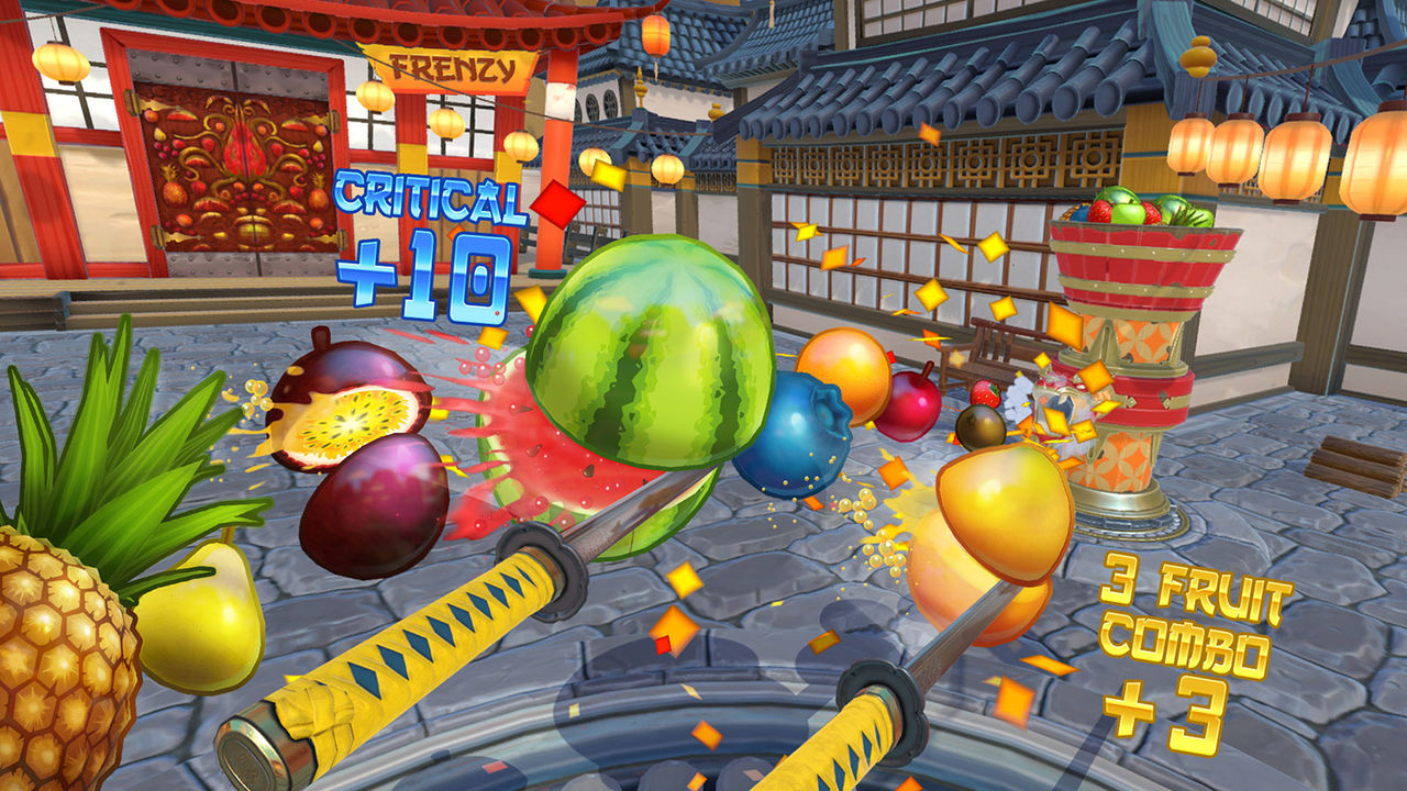 Fruit Ninja ute nu till Steam VR