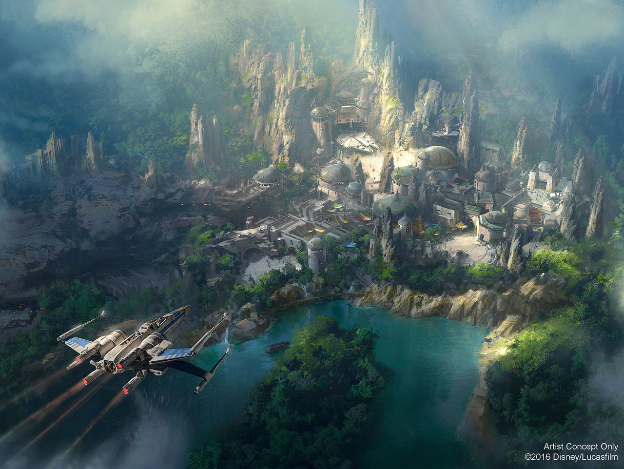 Så här kan Star Wars se ut på Disneyland