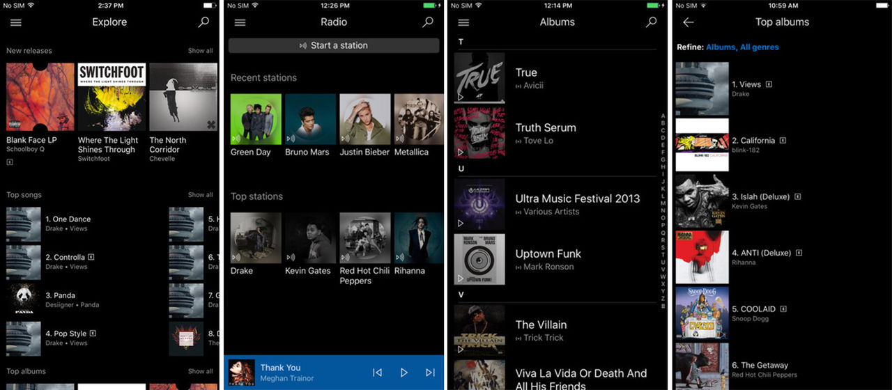 Groove till iOS och Android får ny design