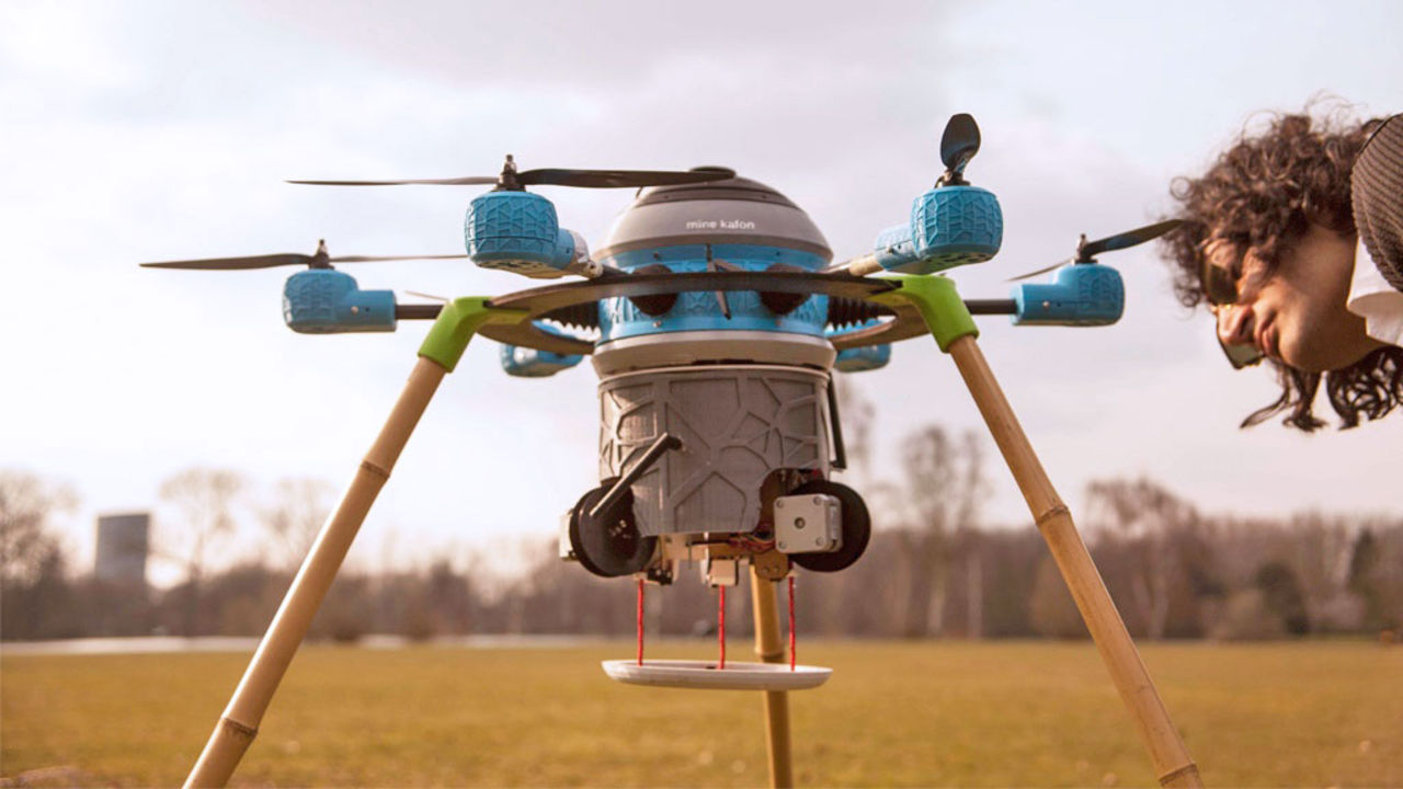 Mine Kafon Drone ska rensa minfält