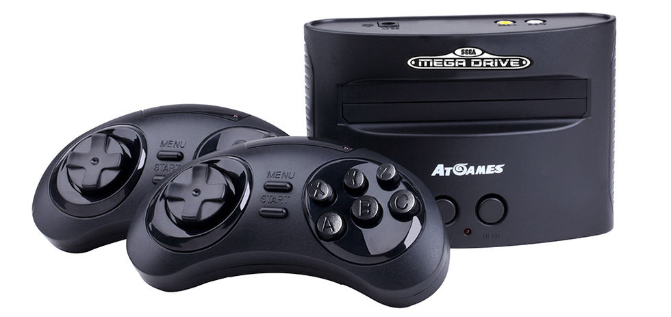 Sega visar upp miniversion av Mega Drive