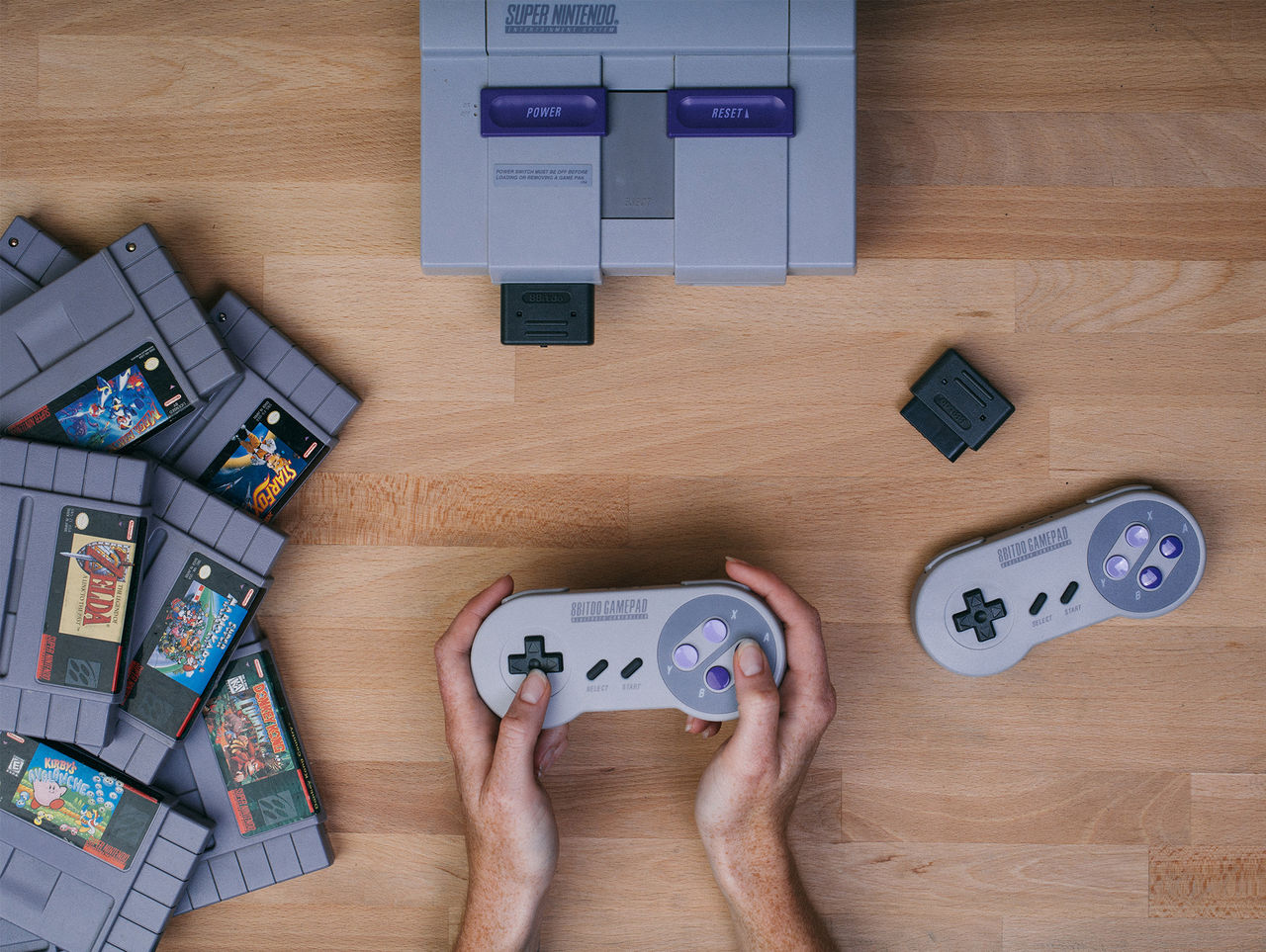 Spela Super Nintendo med DualShock 4