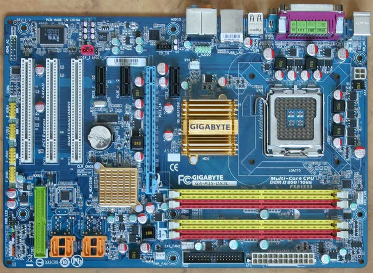 Prisvärt P35-moderkort från Gigabyte