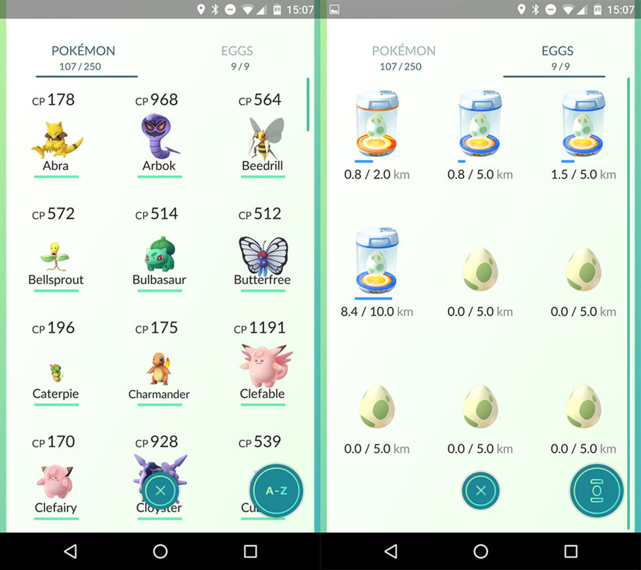 Pokémon Go lär jänkarna metersystemet