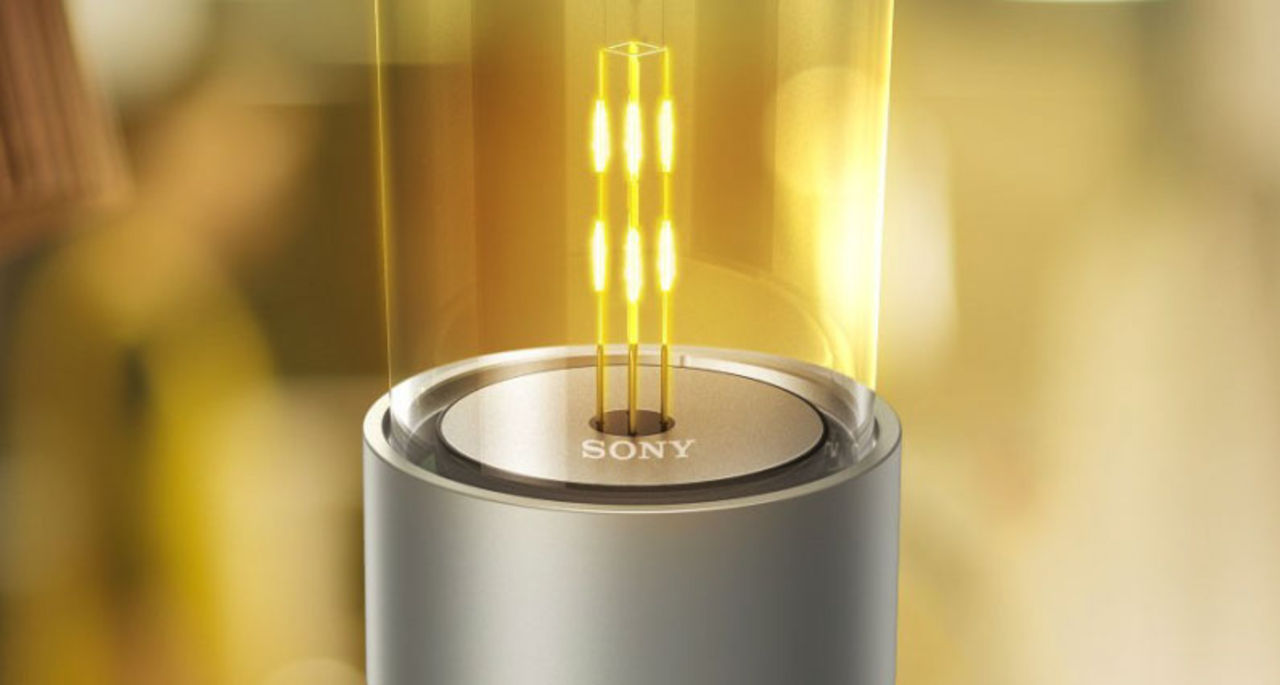 Sony Glass Sound Speaker är en campinglampa som även kan spela musik