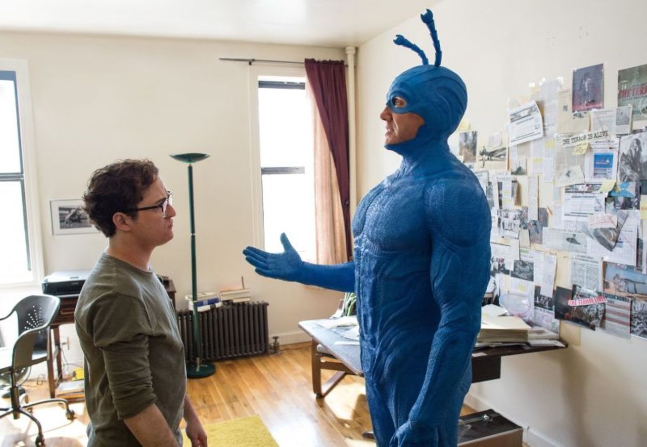 Några bilder från den nya The Tick-serien