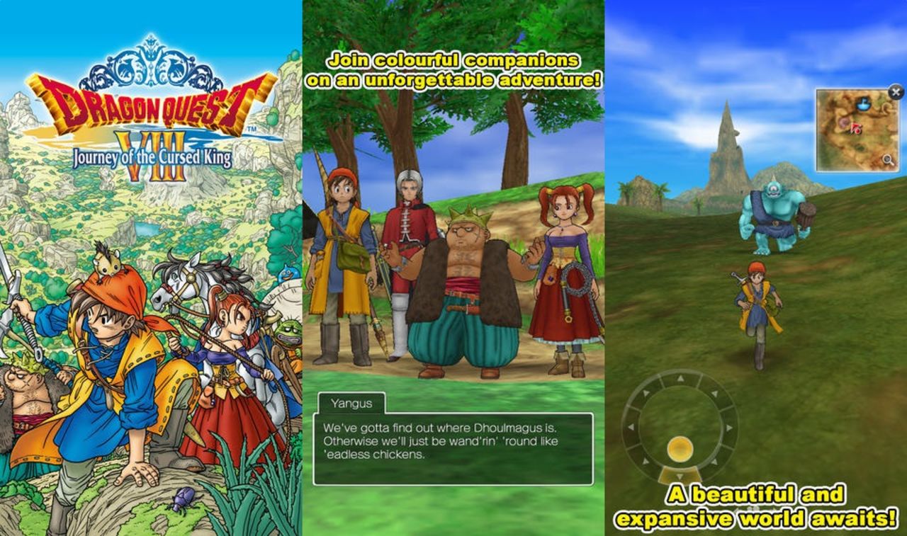 Spela Dragon Quest VIII