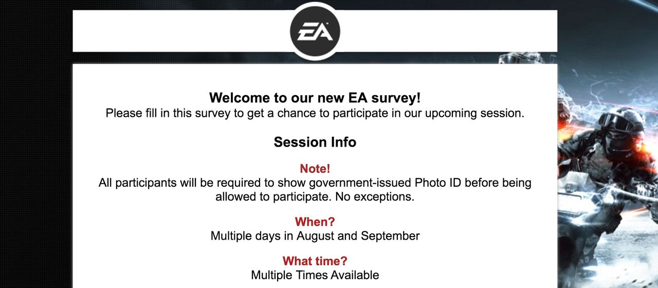 Bli Battlefield 1-speltestare