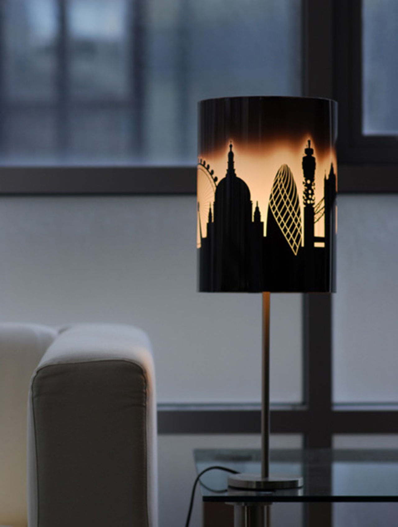 Kitschsnygga Sunrise Lamp av Pu Tai