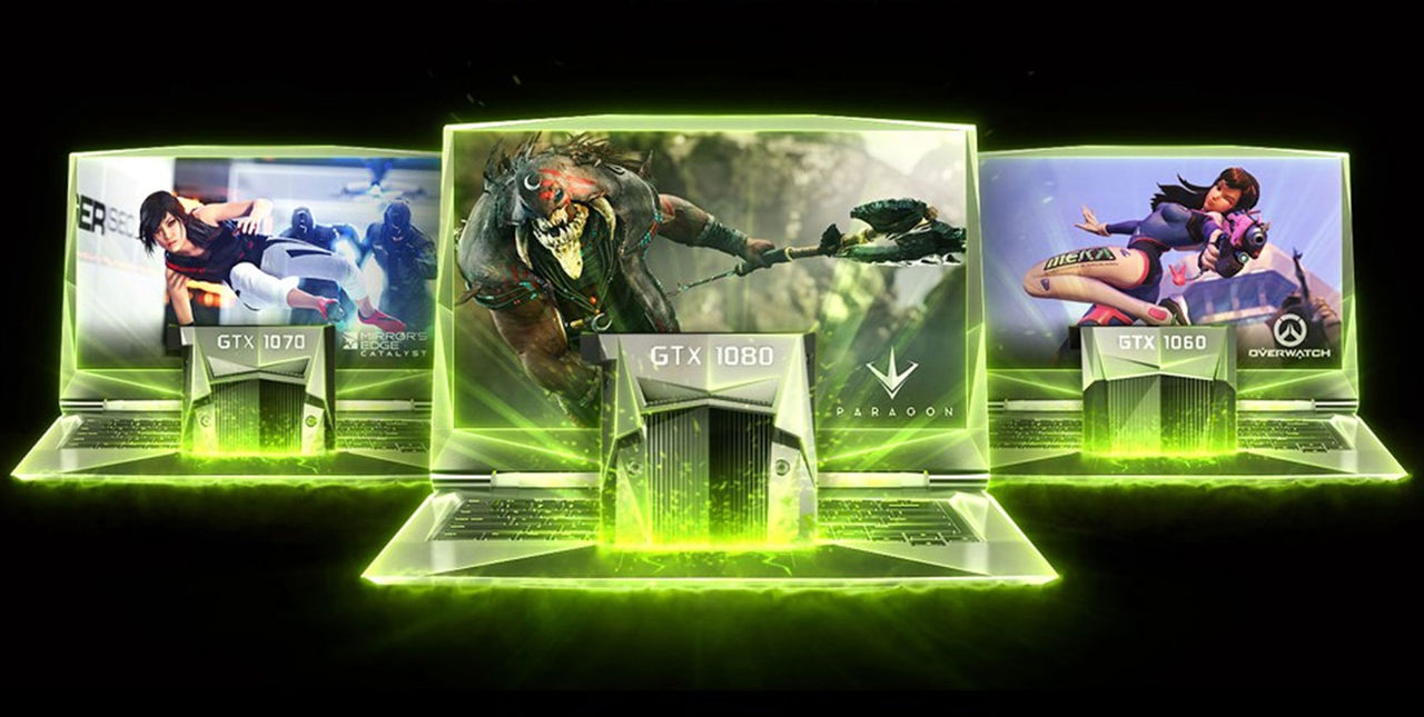Nvidia tar GTX 10-serien till laptops