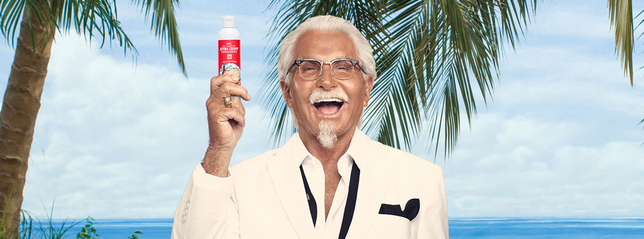 KFC släpper solskydd som luktar kyckling