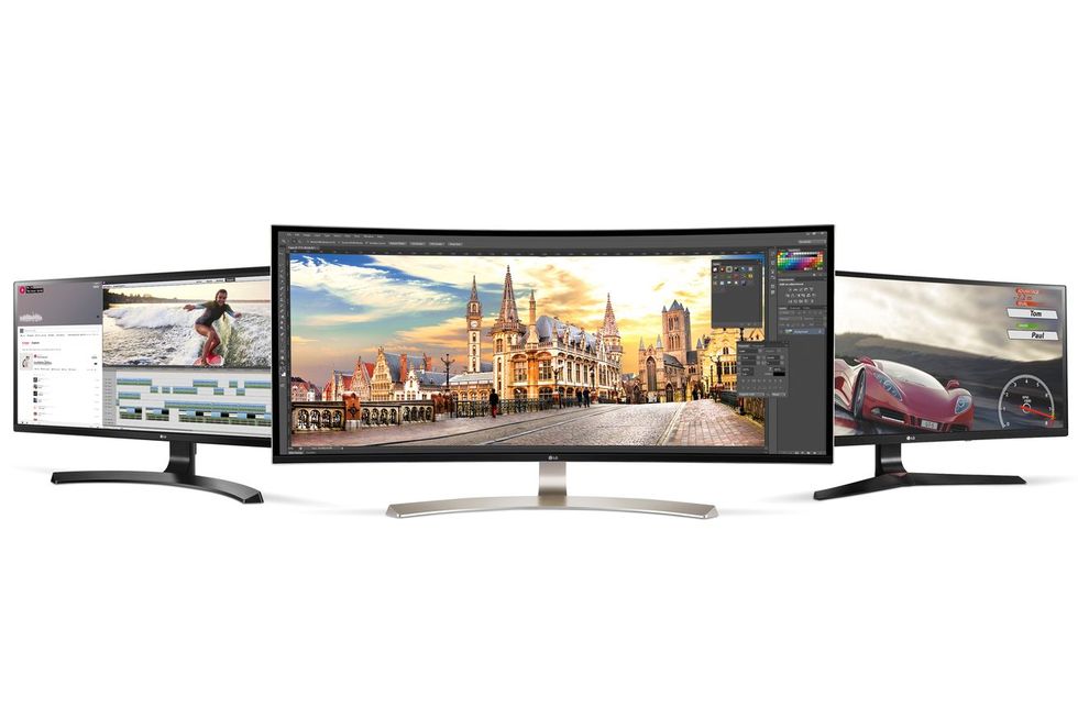 LG presenterar tre nya 21:9-skärmar