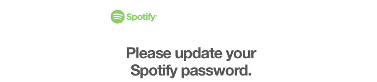 Spotify ber vissa användare att ändra sina lösenord