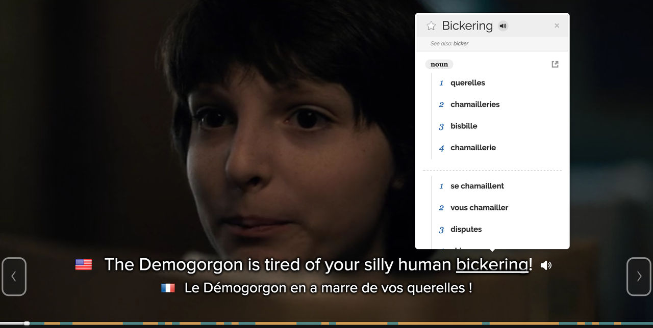 Lär dig engelska via Netflix med Fleex