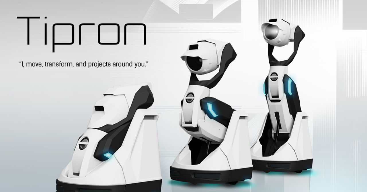 Tipron är en robotprojektor