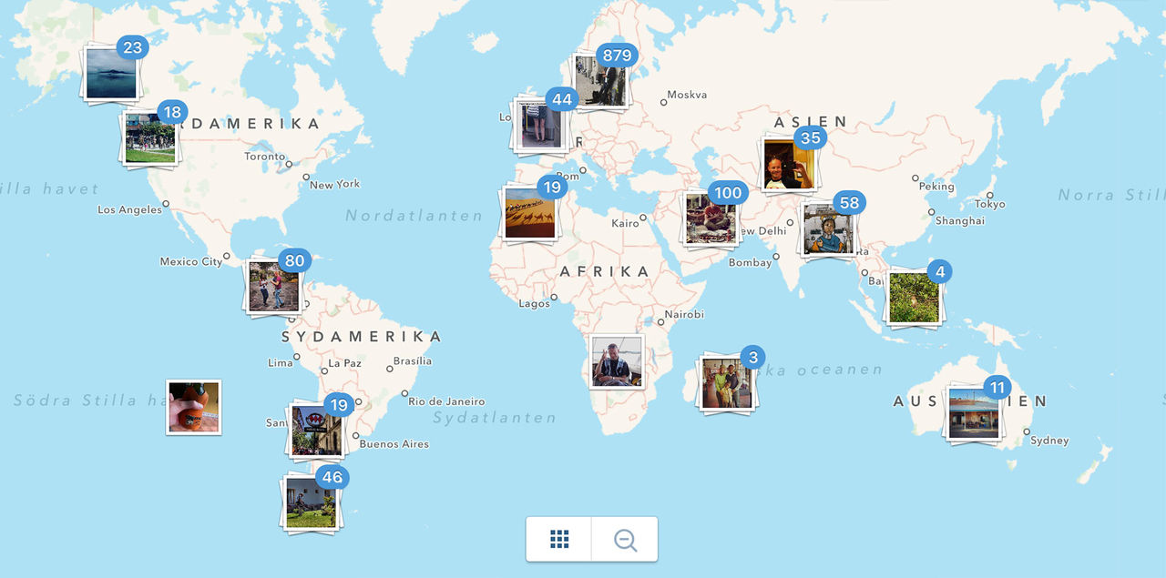 Instagram skippar kartfunktionen