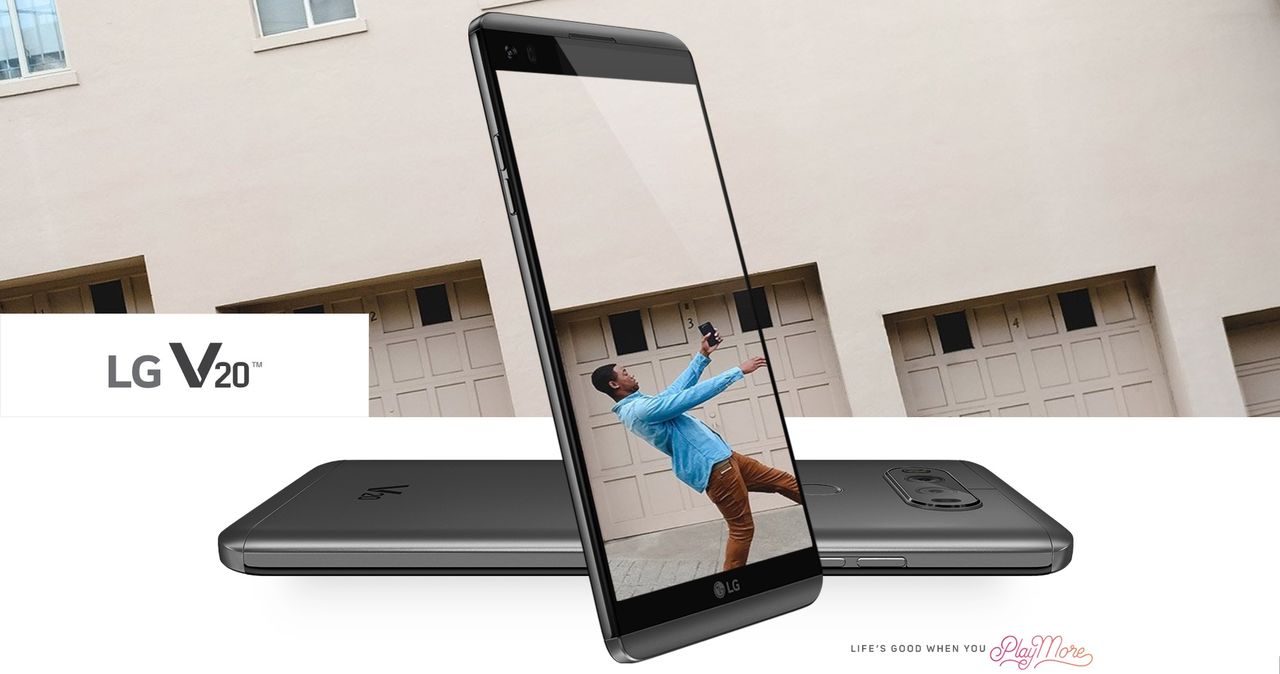 LG visar upp V20 med Android Nougat