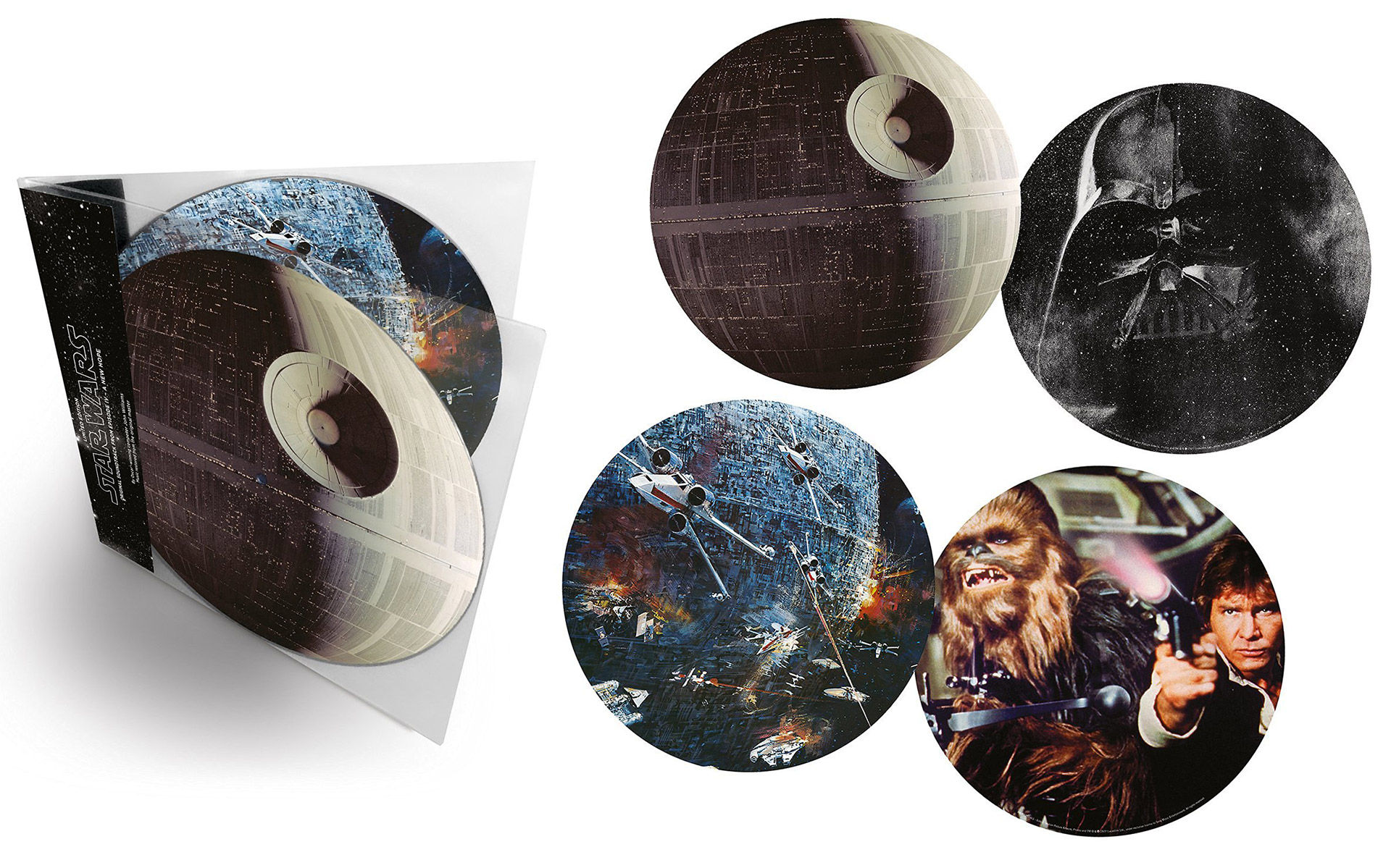 Soundtracket till Star Wars släpps som bildskivor