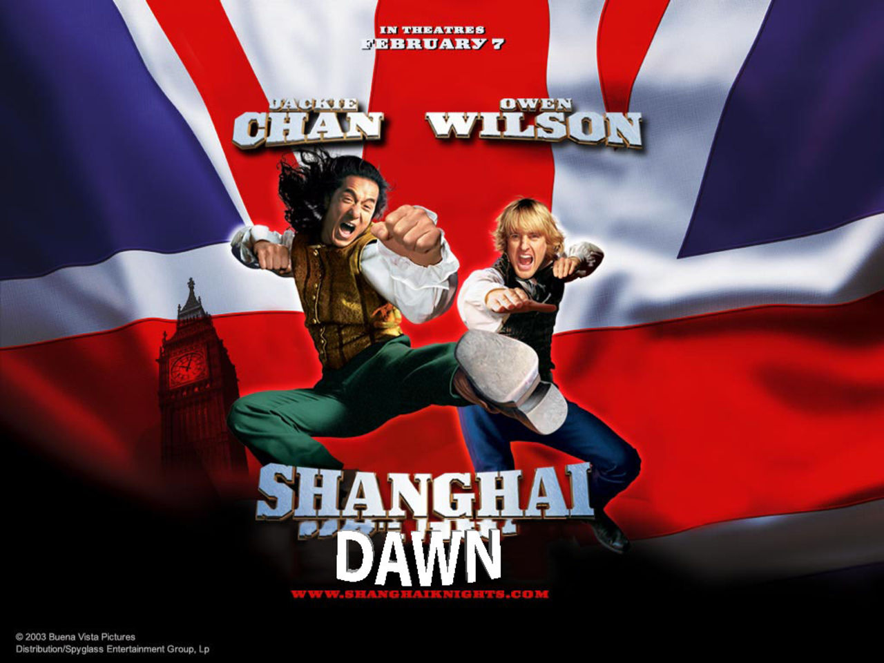 Jackie Chan och Owen Wilson återvänder i Shanghai Dawn