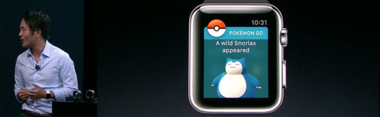 Pokemón Go kommer till Apple Watch