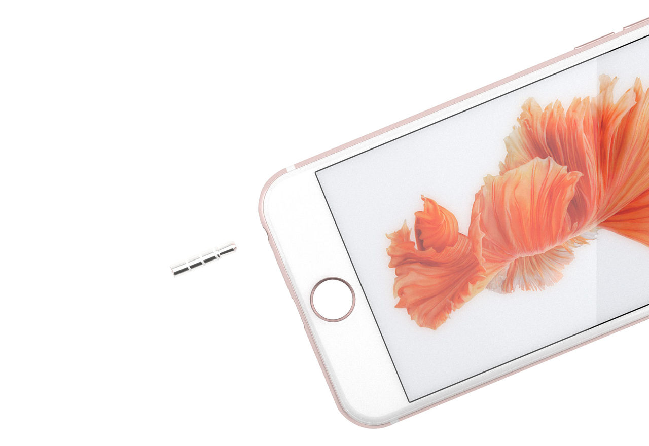 Plugga igen 3,5 mm-hålet på din iPhone 6