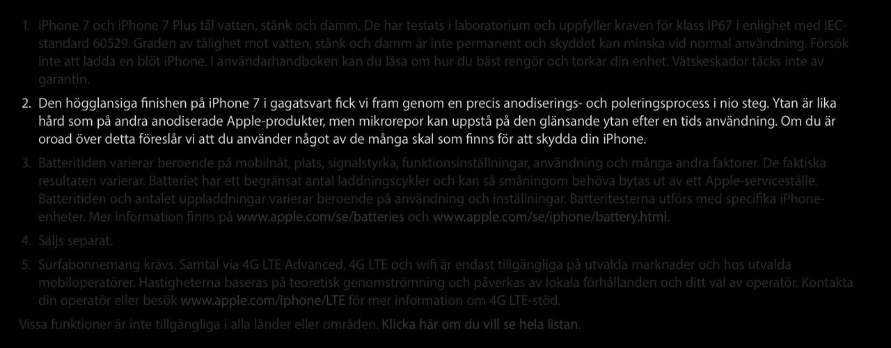 Apples nya svarta lätt att repa