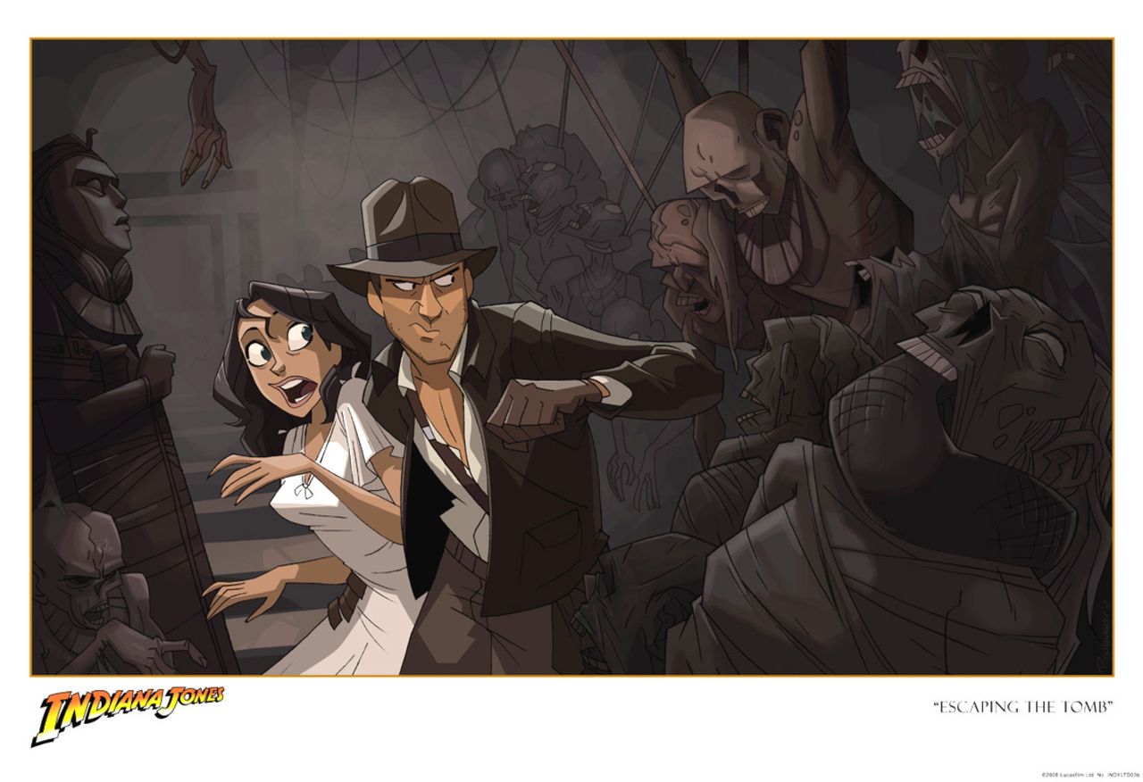 Animerad Indiana Jones-film har premiär den här månaden