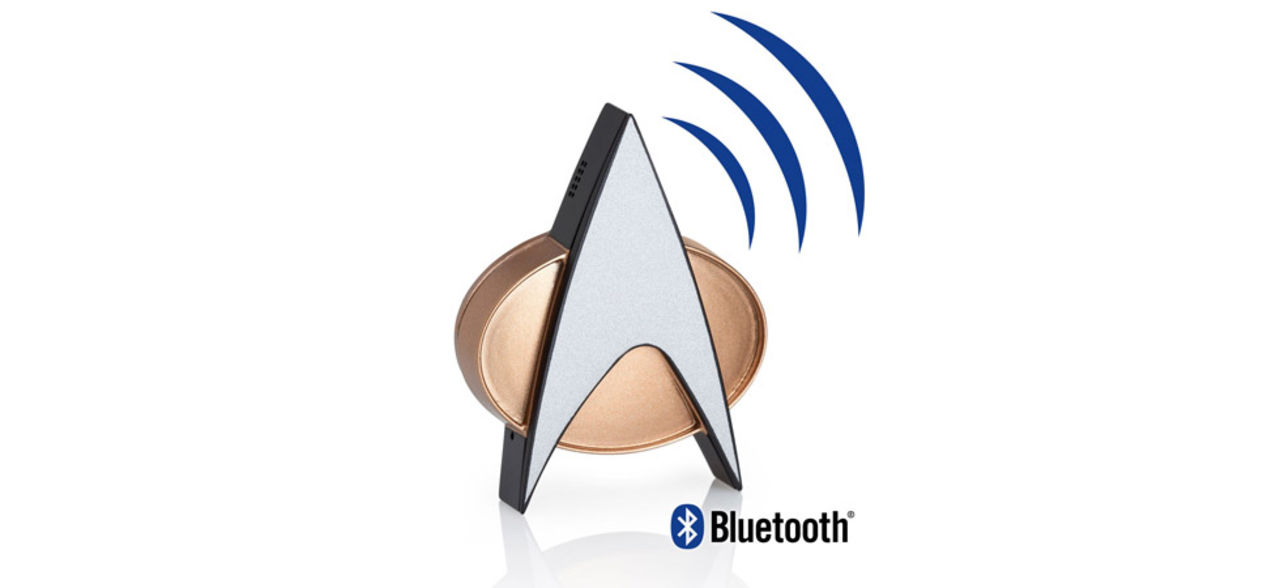 Lyft på luren med en Star Trek-knapp