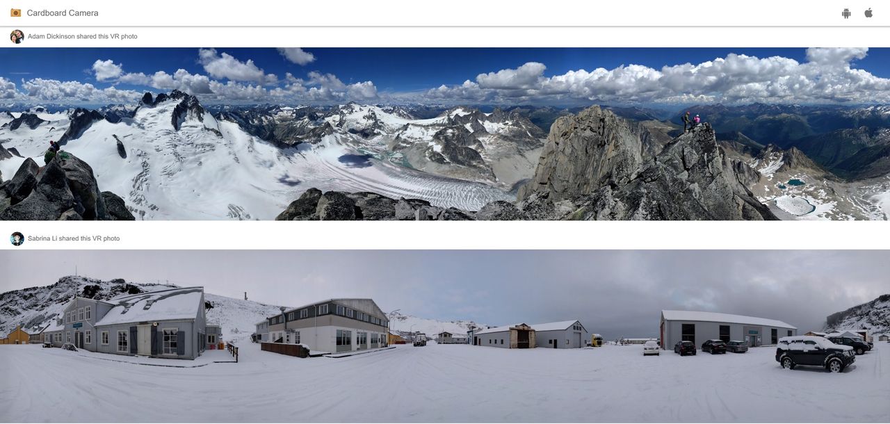 Google Cardboard Camera 3D ute nu till iOS