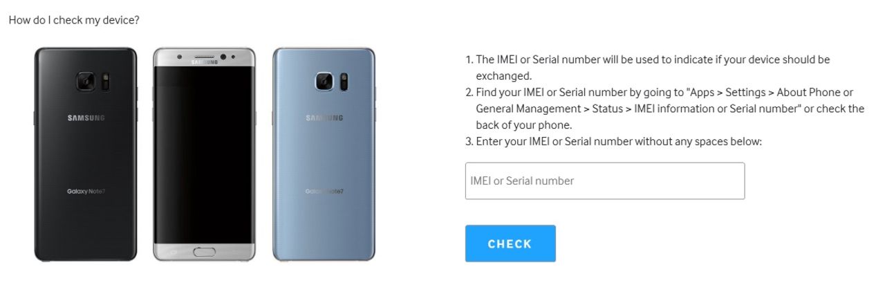 Samsung släpper verktyg för att hitta explosiva Note 7