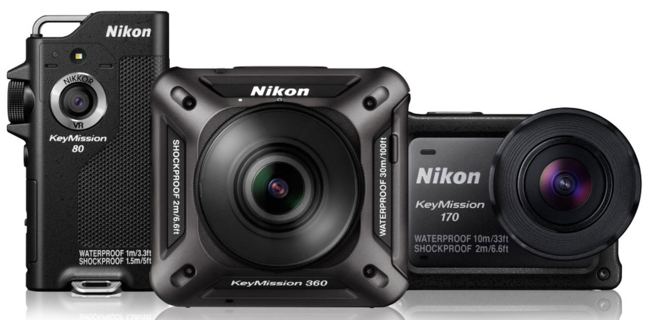 Nikon släpper actionkameror