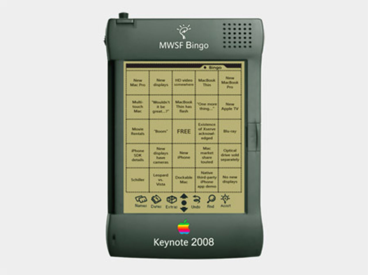 Spela bingo på kvällens keynote