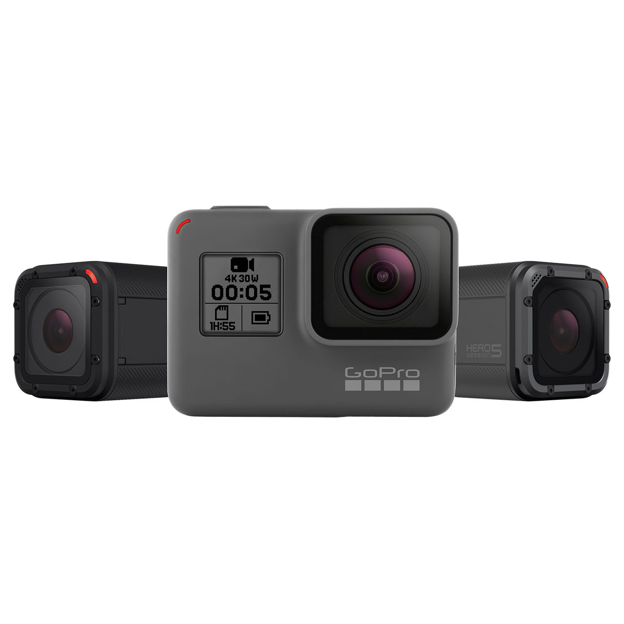 GoPro visar upp Hero 5 Black och Session