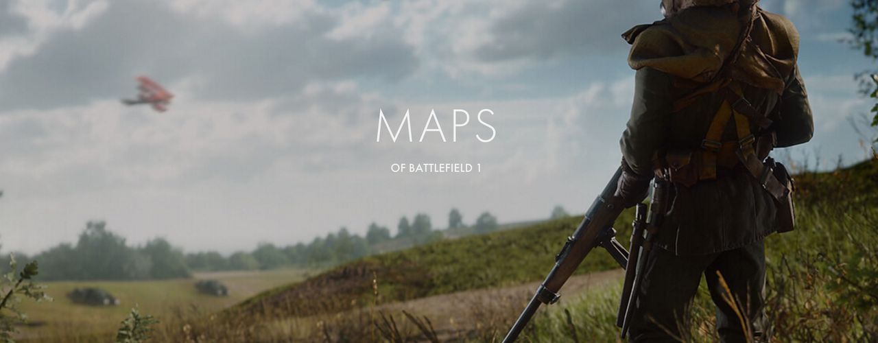 Dessa kartor kommer man kunna spela i Battlefield 1