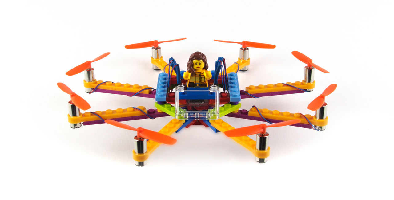 Flybrix fixar drönare av lego
