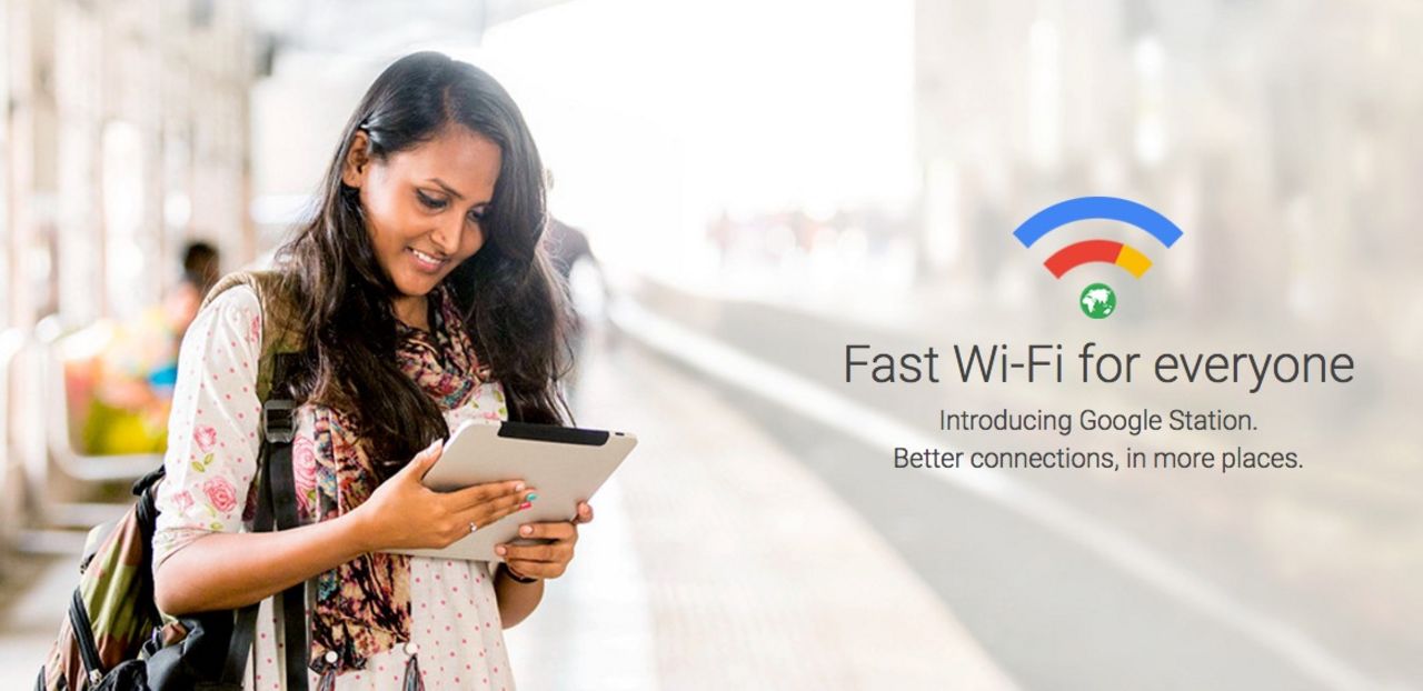Google Station delar ut gratis wifi på tågstationer