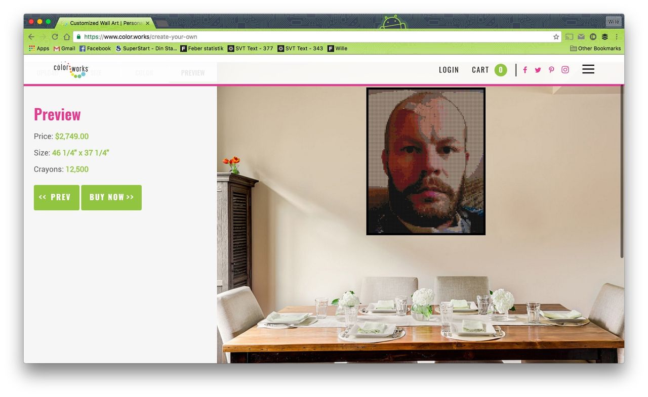 Color.Works ritar om dina foton med färgkritor