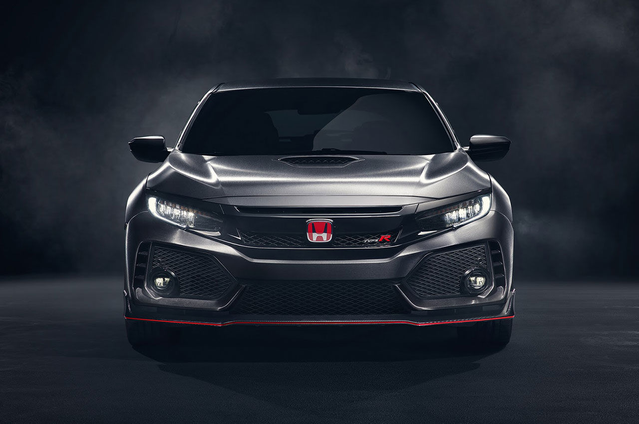 Honda visar ny prototyp av Civic Type R i Paris