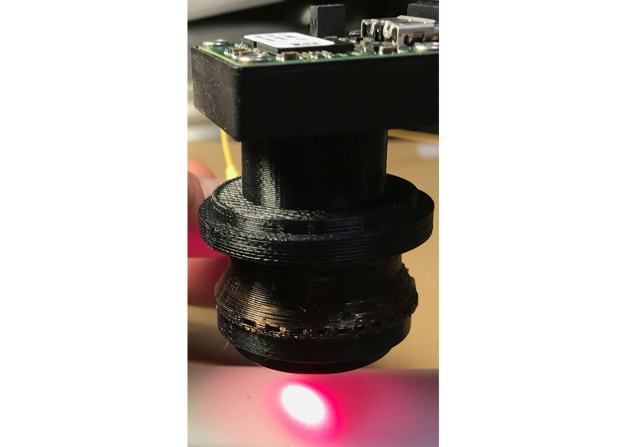 Verily tar fram bärbart mikroskop