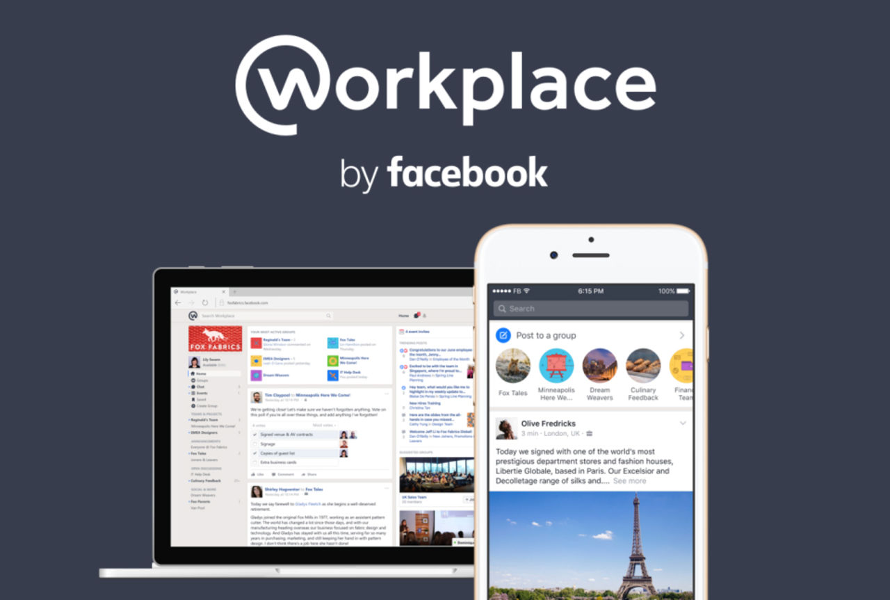 Facebook lanserar Workplace by Facebook