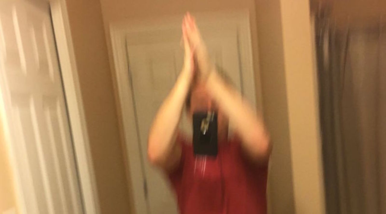 High-five-selfies är det nya nu