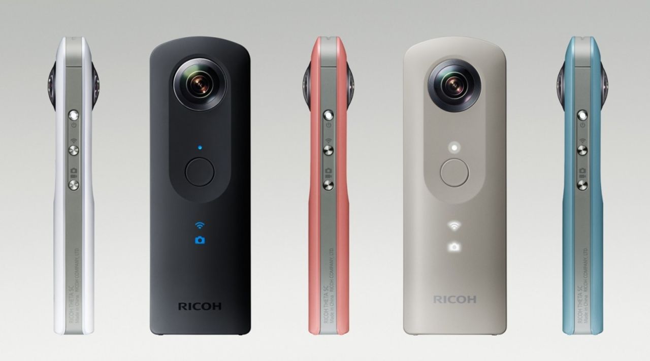 Ricoh visar upp mindre version av 360-kameran Theta S