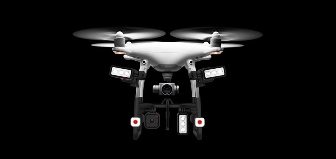 Förvandla DJI Phantom 4 till en sökdrönare med EXO 1