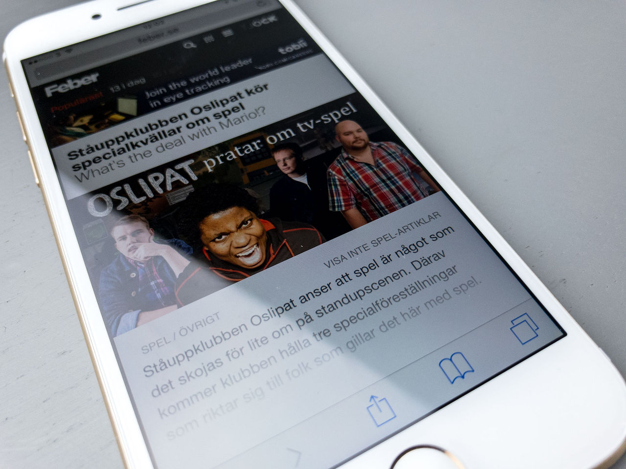 Nu är det enklare att gömma ämnen på Feber