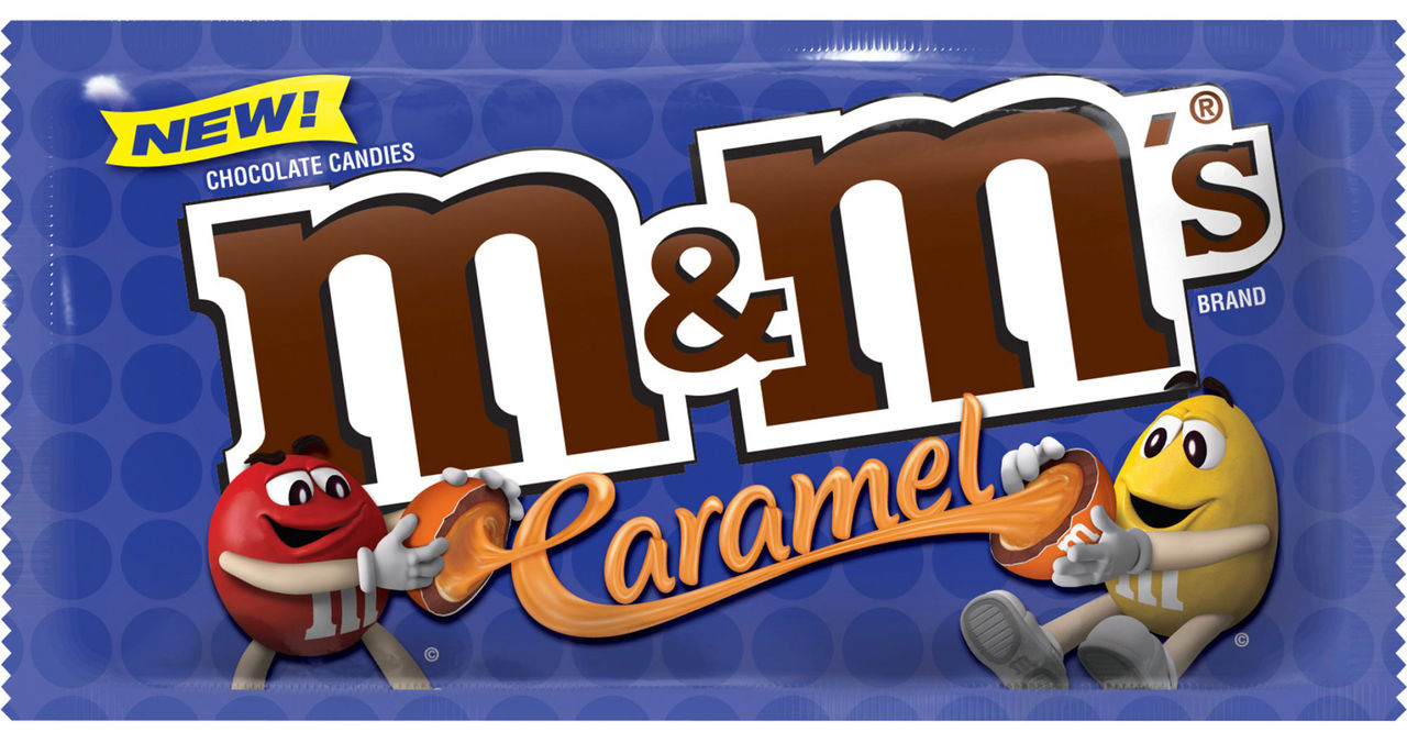 M&M's fyllda med kolasmet