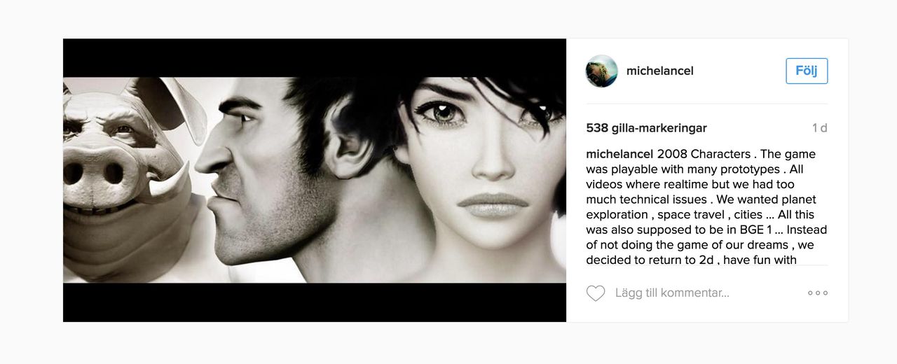 Vad hände med Beyond Good & Evil 2? 