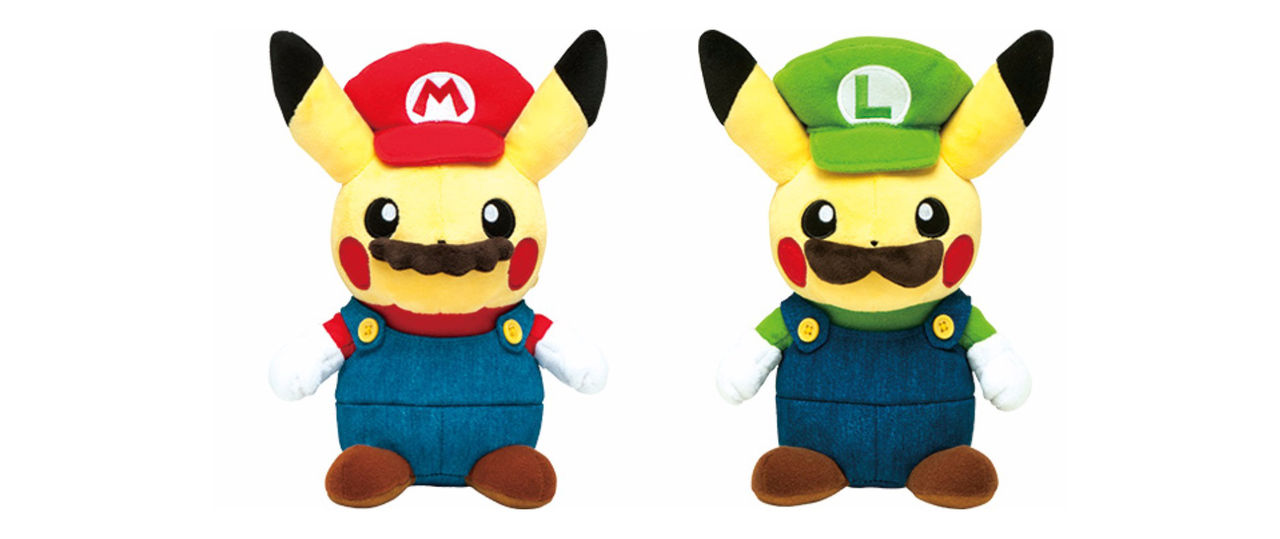 Pikachu möter Super Mario