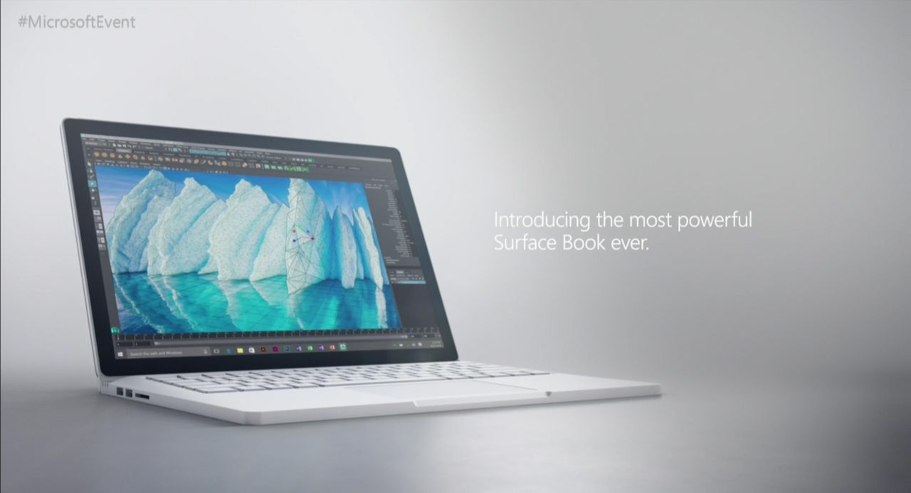Microsoft visar upp uppdaterad Surface Book